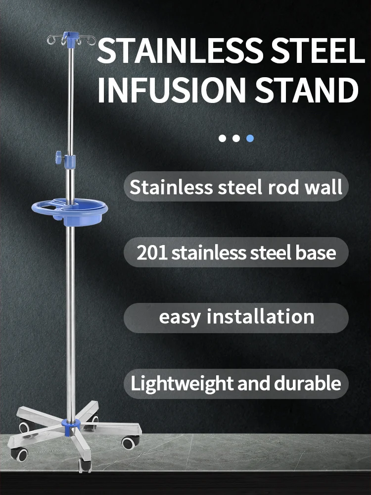Ex-factory Price Infusion Stand And Accessories/floor Infusion Stand ...