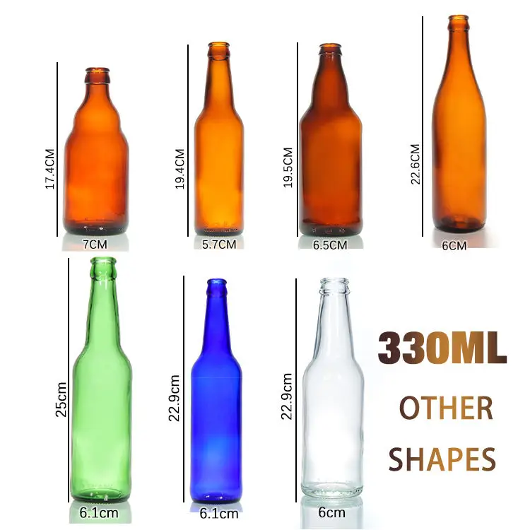 Beer Glass Bottle 330ml Amber - Buy Beer Bottle Price,330ml Clear Beer