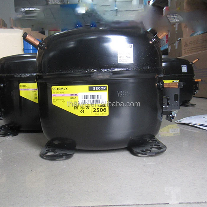 Secop Piston Compressor R404a Sc10mlx Sc12mlx Sc15mlx Sc18mlx For Freezer Refrigerator Use