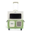 Green with pull bar