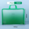 A4 portable green