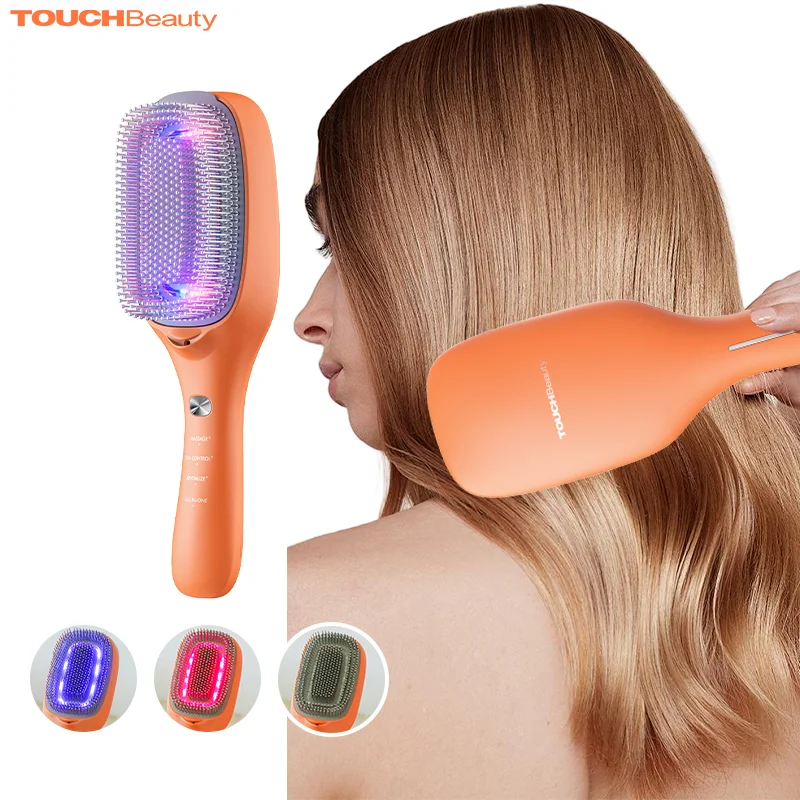 TOUCHBeauty VITA マルチ機能ヘアブラシ スカルプケア美髪ブラシ｜頭皮ケア・美髪ケア・EMS・光美容を1台で
