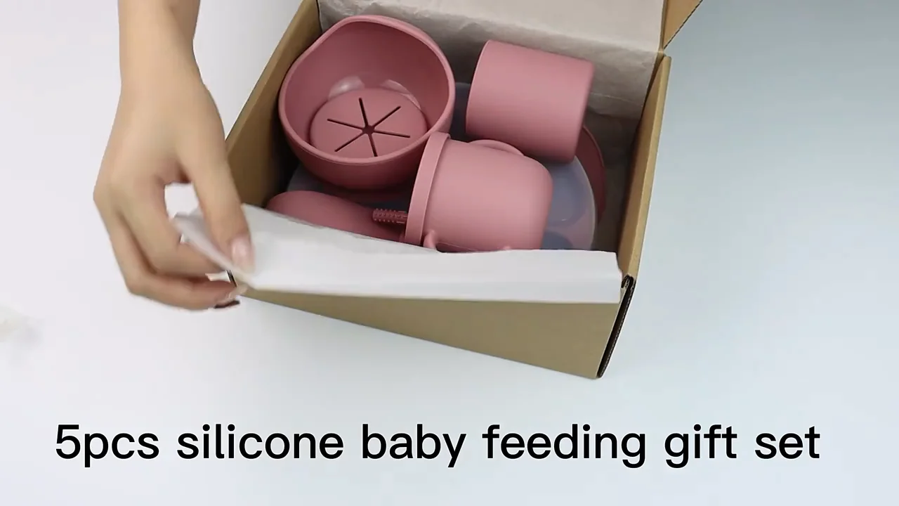 Non Toxic Unspillable Anti Spill Bib Mini 360 Travel Bowls And Plates