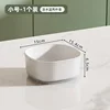 Transparent white, small size [15.4x15x6.5cm]