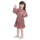 African Prom Leopard Print Children Party Evening Dresses With Long Sleeve Shirt To Retail India For Kids