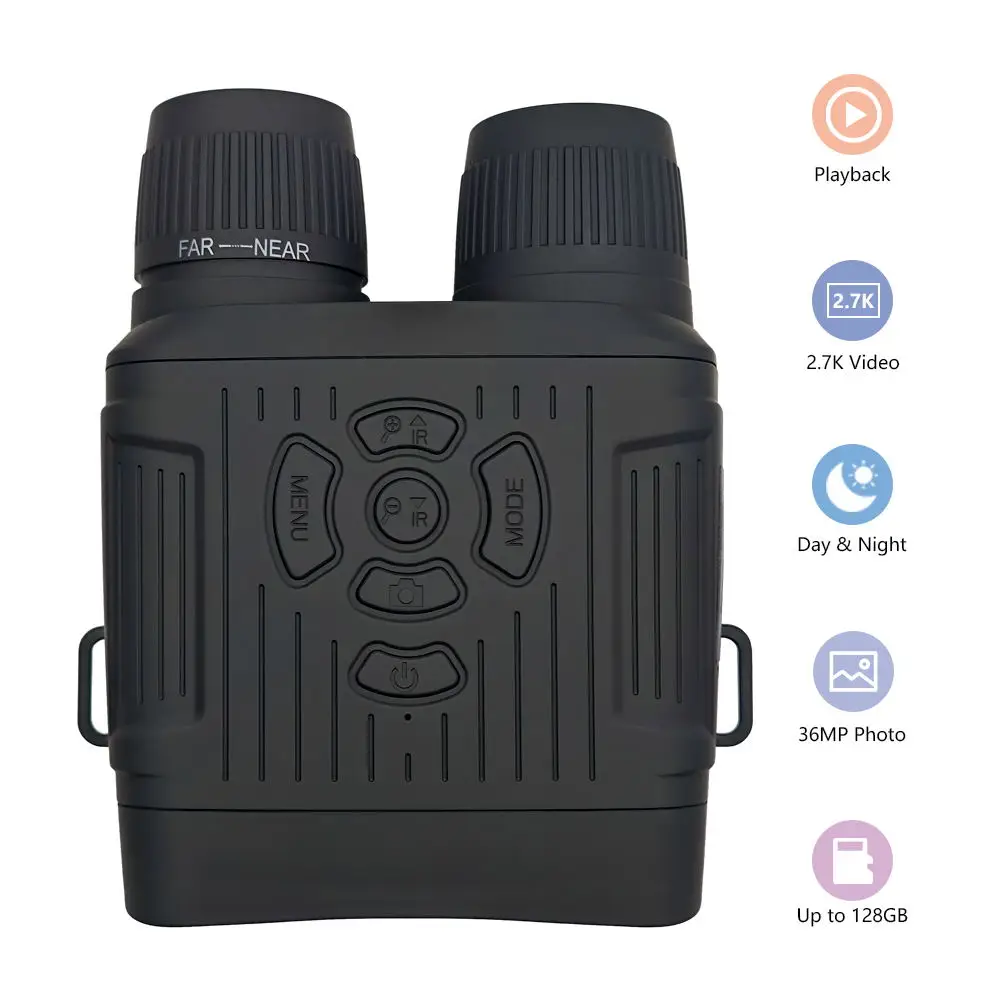 2024 Night Vision Binoculars Long Range Lightweight