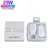 Adaptador UE blanco de 25 W + cable