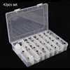 Set argento da 42 pezzi