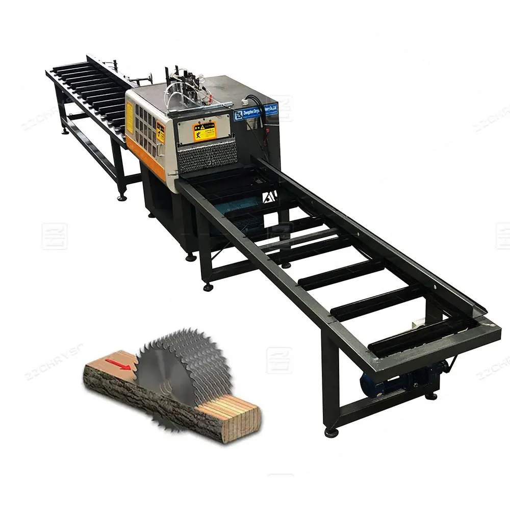 Horizontal Style Automatic Dalbergia Melanoxylon Wood Multi Rip Saw ...