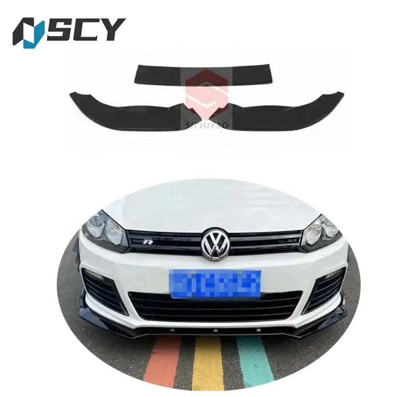 Source For FVW GOLF 6 R Front shovel Body kit spoiler 2010-2012