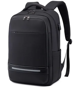 Fashion Classic Waterproof Business Backpack Charging Anti-Theft Laptop With USB Charge Port Durable Travel Backpack