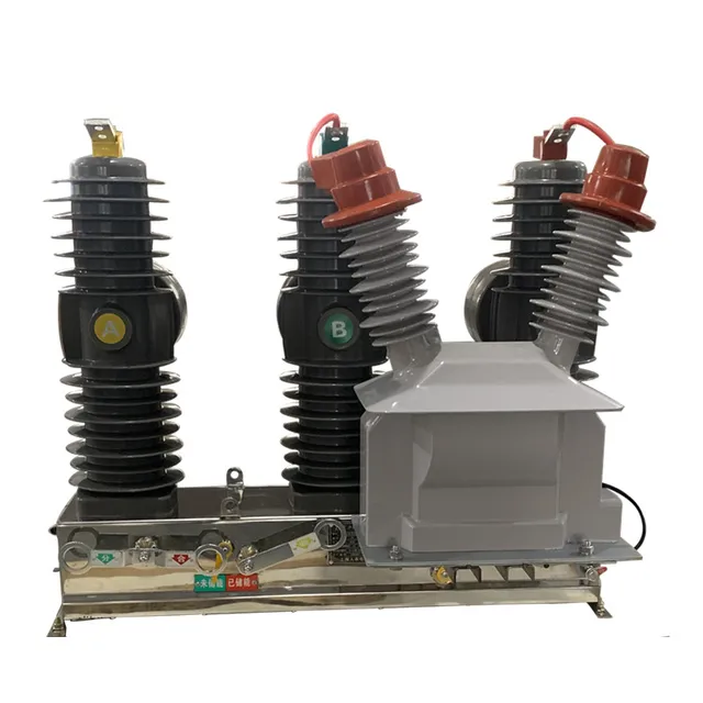 vcb outdoor vacuum circuit breaker High voltage operating mechanism ZW32-24/630-20 12kv 24kv