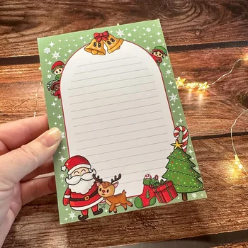Custom logo to Do List Planner Gift for Christmas CMYK Printing Shopping List Notepad