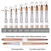 Porte-stylo doré champagne