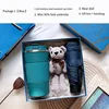 Thermos cup + doll + umbrella(blue)