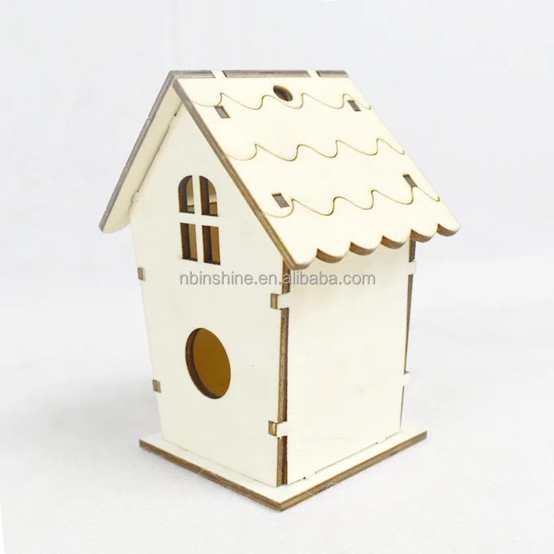 Crafts for Kids Ages 4-8 Wooden Arts 2pack DIY Bird House Kit and