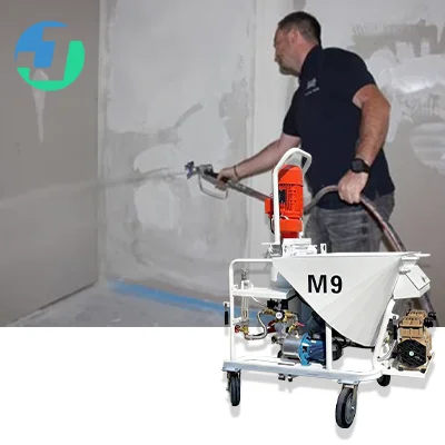 M9 High Quality Gypsum Spraying Machine Mortar Plastering Machine Plaster Station Wall Putty Spray Machine