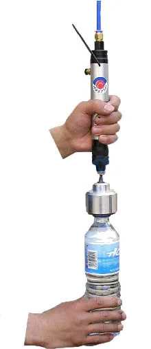 Пневматические ручные винтовые колпачки/укупорочные машины