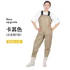 Waders en nylon kaki