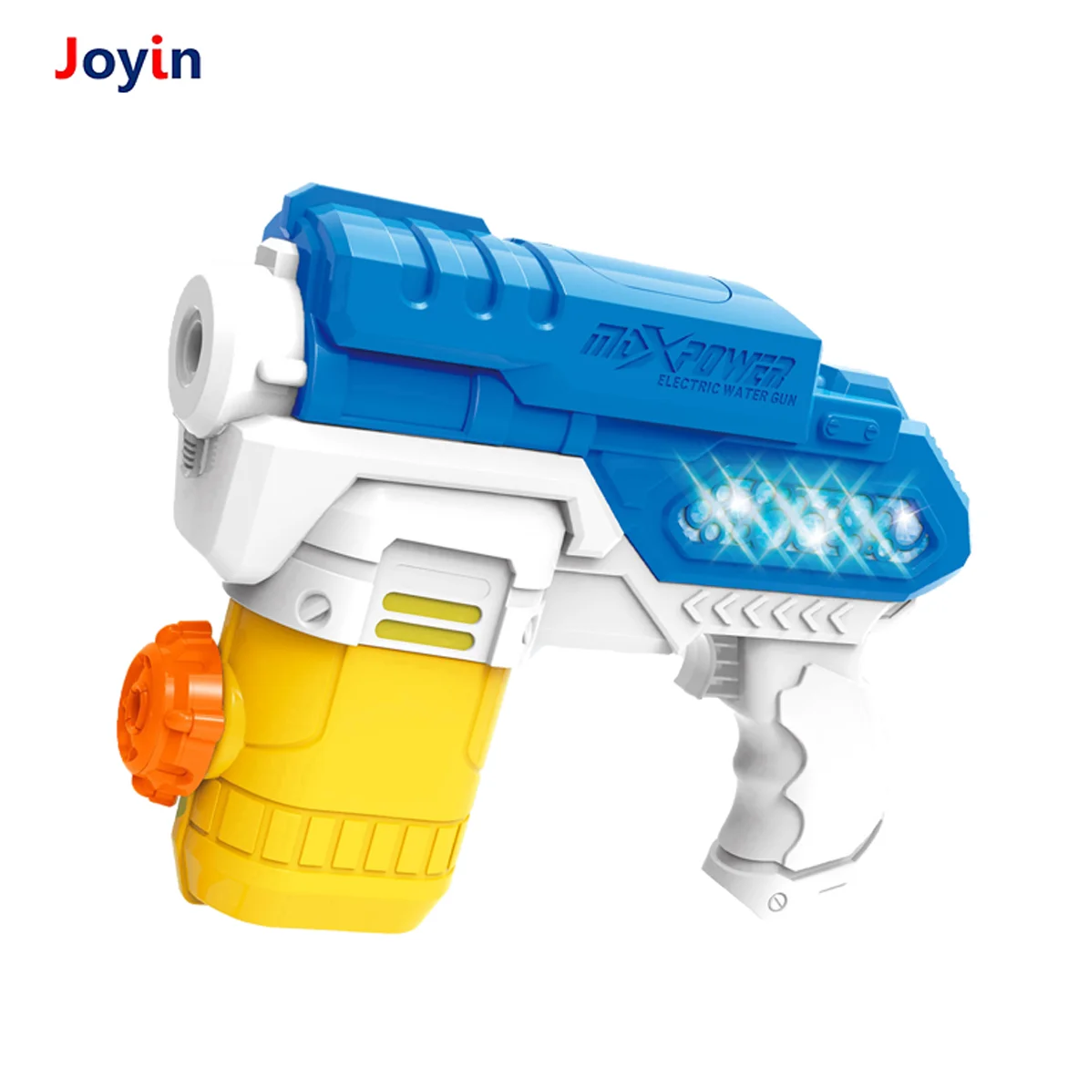 300ml LED Light up Electric Space Blaster Water Gun Toy for Kids Outdoor Pool Backyard Beach Party Galaxy Adventure Play