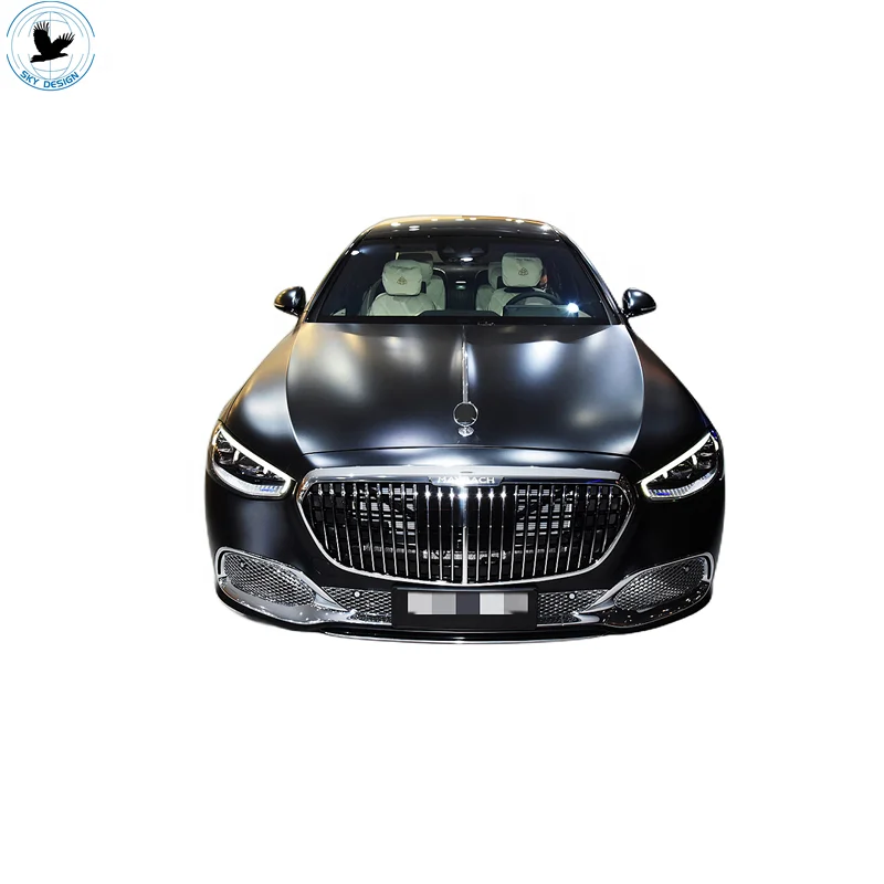 S680 Maybach Body Kit for 2022 Mercedes S Class W223 S300 S450 S500 Tuning Front Rear Bumper Grilles Bodykit