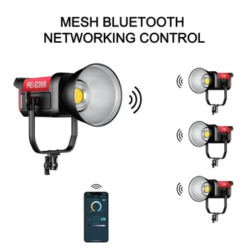 GVM SD200B PRO 200W LED Video Light Photography Lighting Kit with Mesh Network/DMX Control 2700K-6800K Studio Light detail image