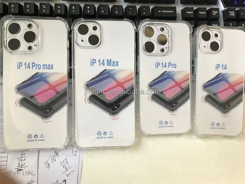 For Apple IPhone 13 Pro Max 6.7 Clear Back TPU Hybrid Hard Shockproof Case Cover