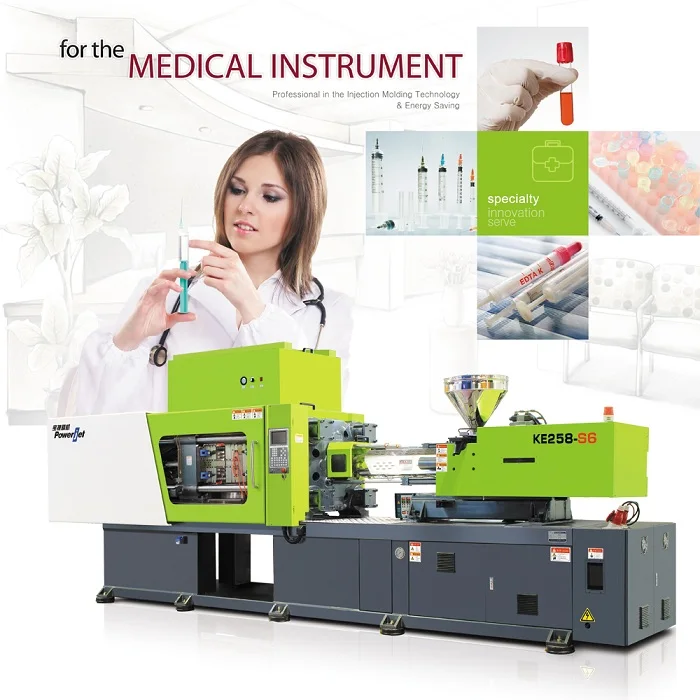 1ml 3ml 5ml 10ml 20ml 60ml Plastic Injection Molding Machine Disposable Medical Syringe Making Machine Price