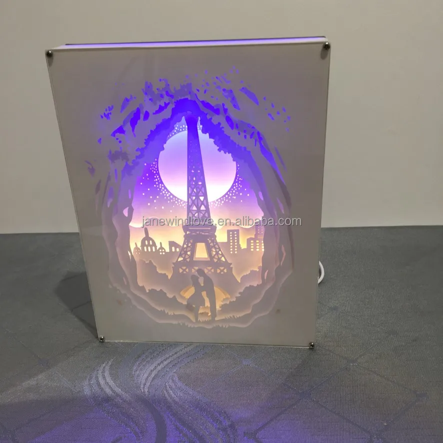 3d paper led box  (6)