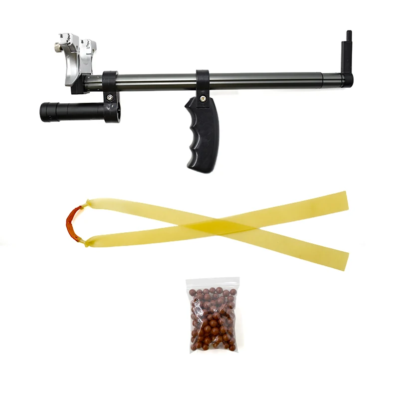 Details about   Outdoor High-Power Precision Shooting Rubber Band Retractable Long Rod Slingshot 