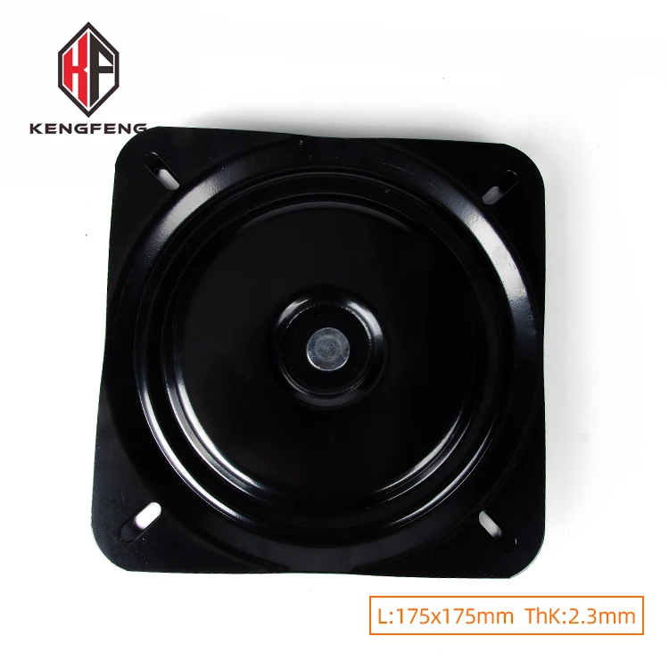 Шариковый подшипник, гибкие вращающиеся барные стулья, поворотные пластины 175 мм, Металлическая стальная поворотная пластина барного стула