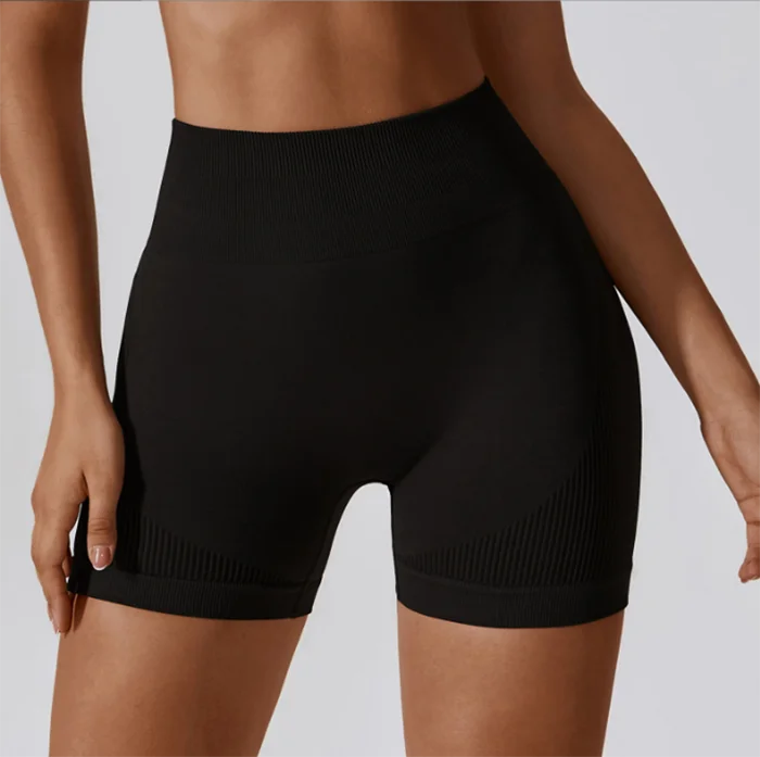 Spliced High Waist Yoga Pants Butt Lift Seamless Leggings Quick-drying Running Sports Fitness Pant For Womens Clothing