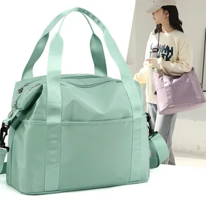 New Casual Sports Fitness Handheld Oxford Cloth Nylon Bag Breathable Waterproof Durable Large Capacity Travel Outing Yoga String