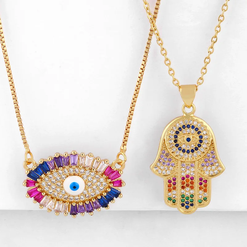 18k Gold Plated Jewelry Ins Style Cubic 