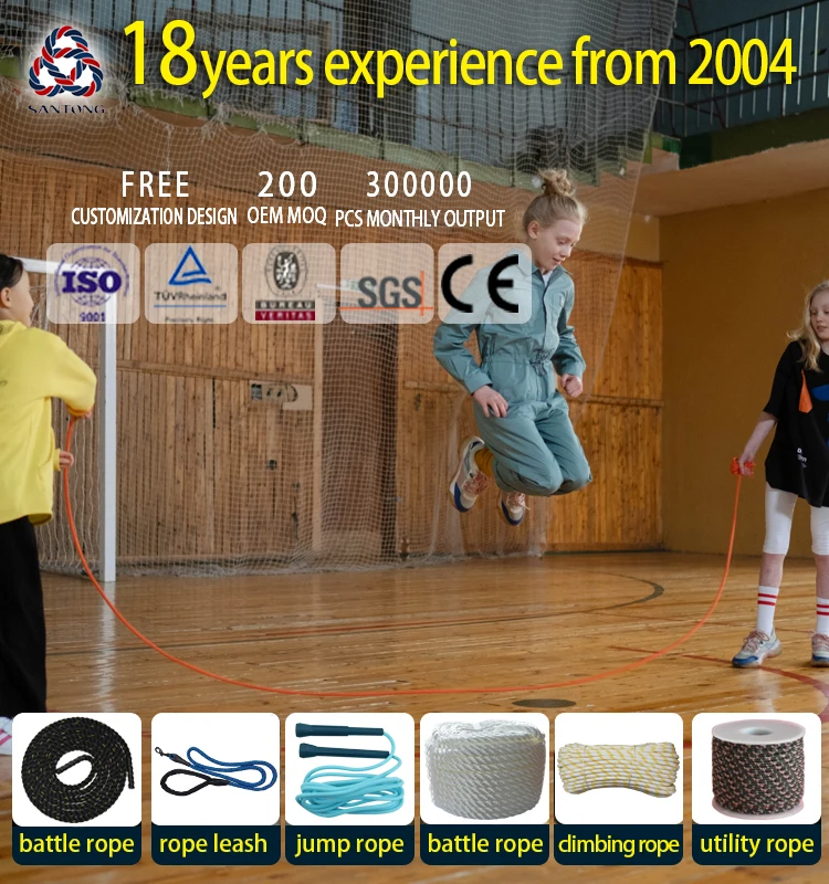 Customized Logo Cheap Exercise Jump Skipping Rope Jump Rope