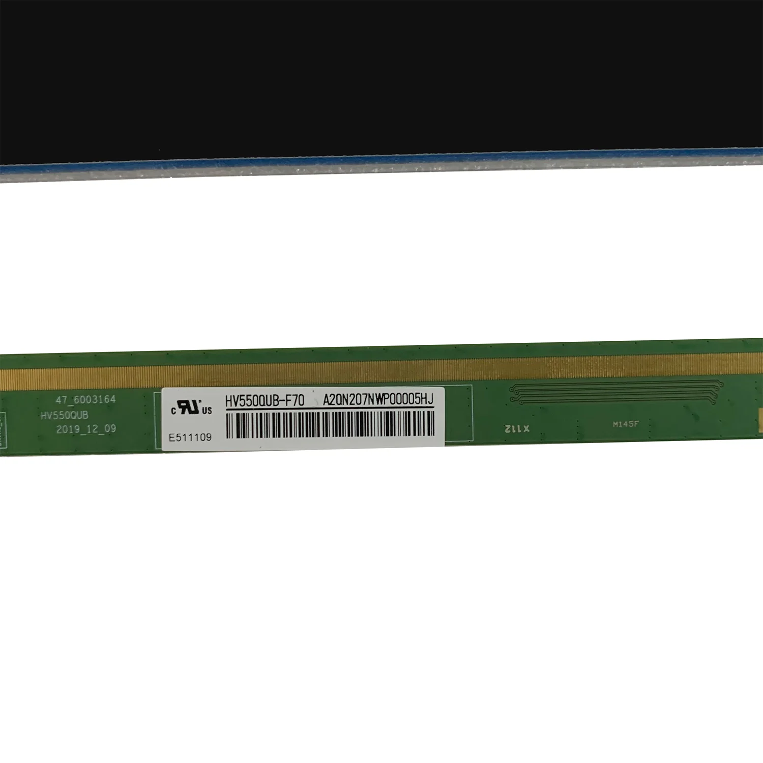 HV550QUB-F70 55-Inch UHD LCD Display Panel Replacement - 3840 x