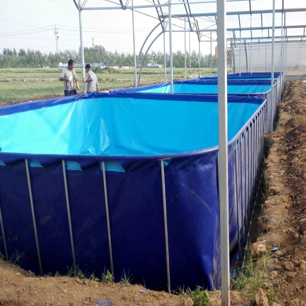 Large 9500-Liter Bio Flock Poly Tank for Indoor Shrimp & Lobster Farming Aquaculture Water Tank Manufacturing Equipment