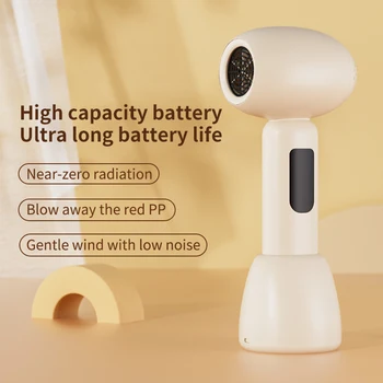 Rechargeable Cordless Portable High Speed Battery Wireless Charging Baby Hair Dryer