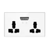 2Gang Universal 6Pin socket