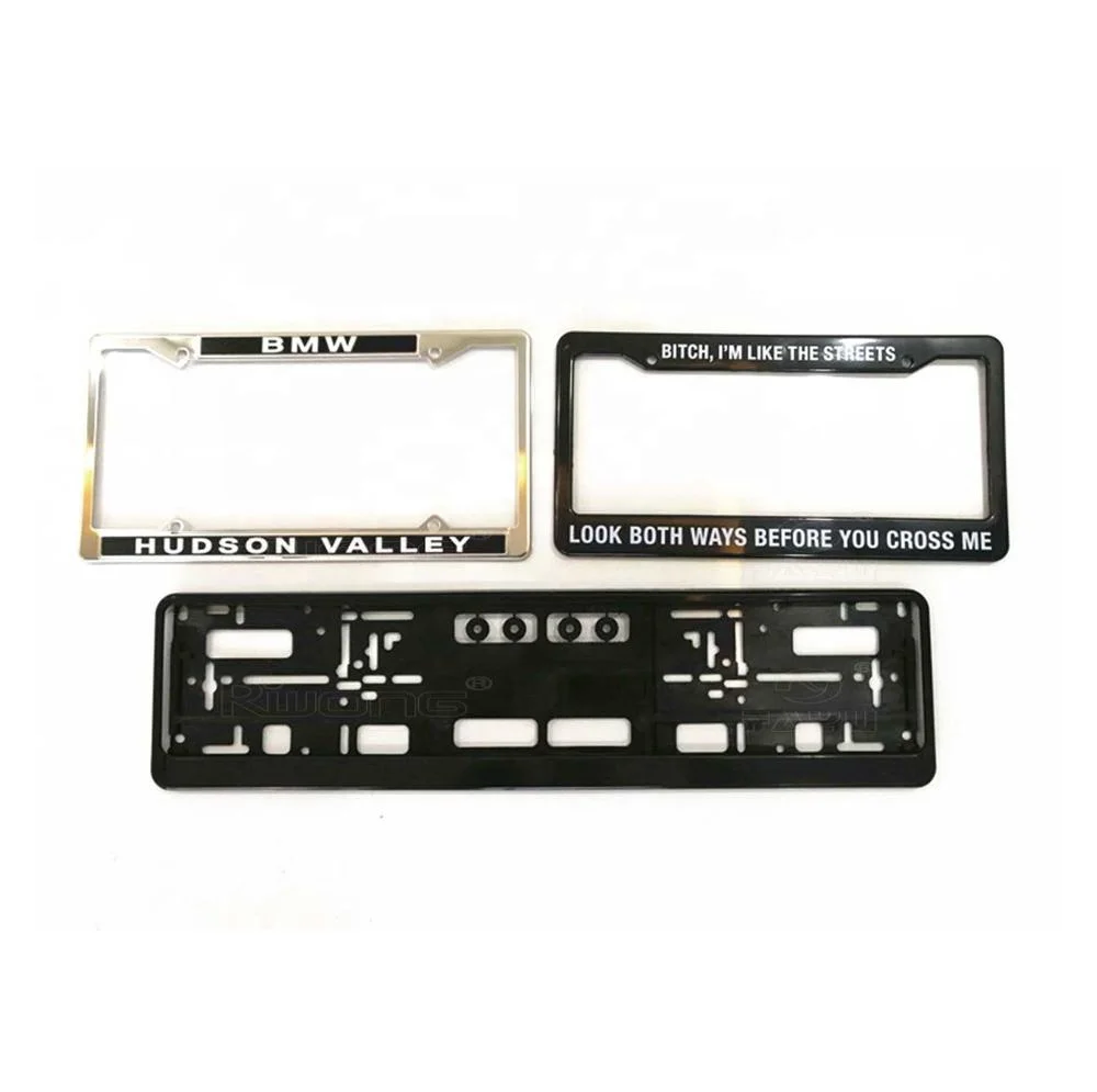License Plate Frame Custom Plate Frames For Car Number Buy License
