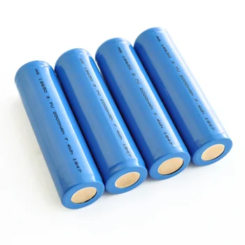 18650 2000mah Rechargeable Lithium-ion Batteries