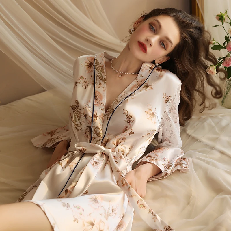 Bridal Nighty Short Dress For Honeymoon WOMEN WHITE SHORT SATIN