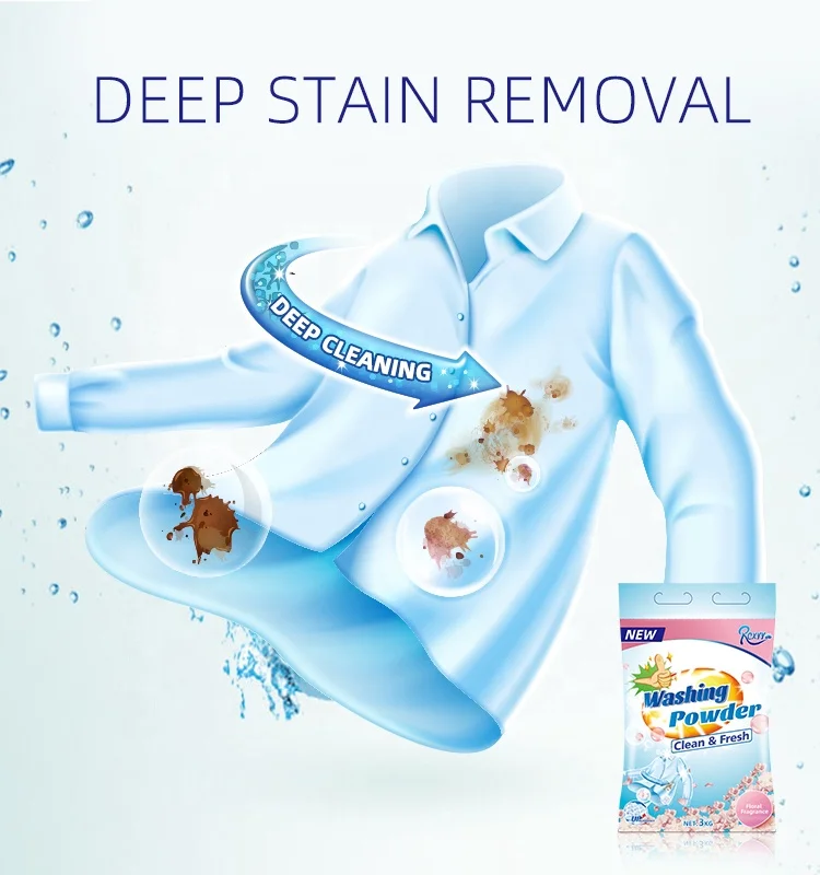 Customize Private Label Active Matter 1kg Bulk Laundry Detergent