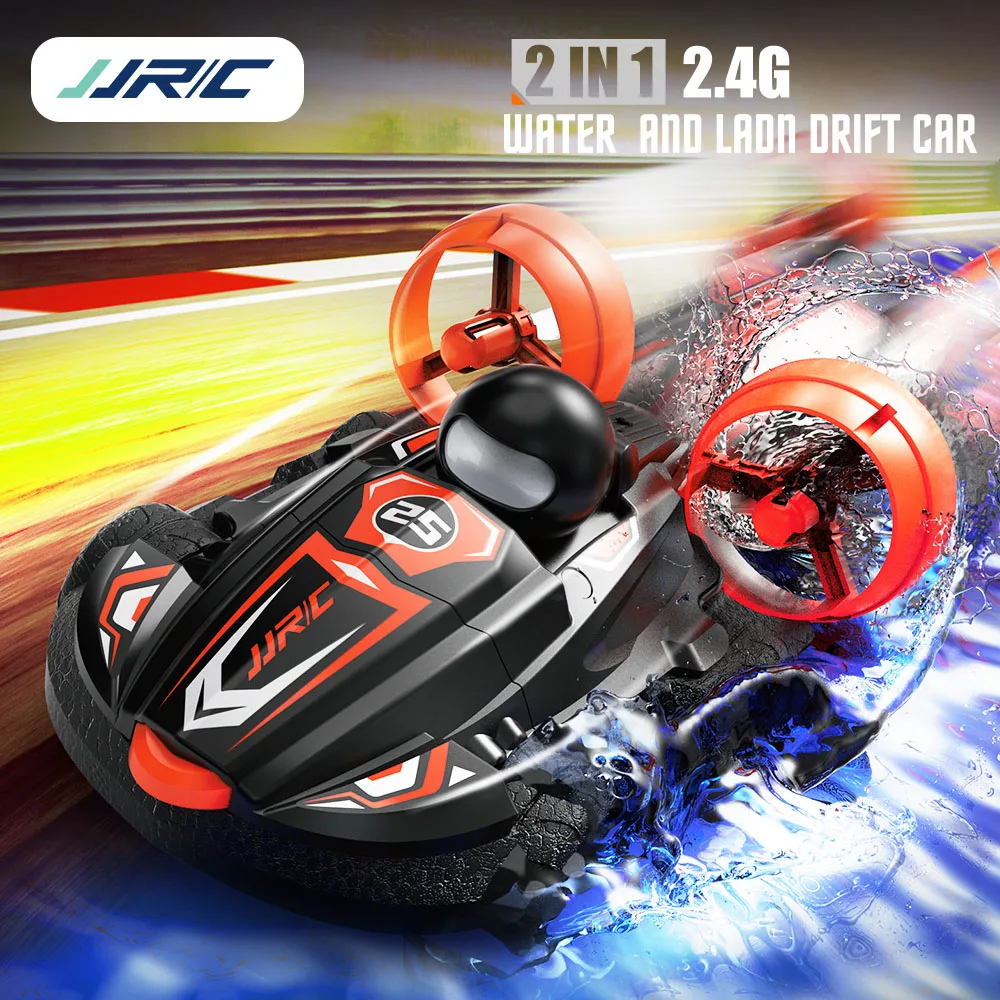 New Jjrc Q86 2 4g 2 In 1 Amphibious Drift Car Remote Control Hovercraft Speed Boat Rc Stunt Car For Kid Boys Model Outdoor Toys Buy Toys Toy Car Hovercraft Product On Alibaba Com