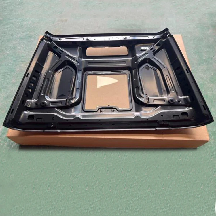 product wholesale steel engine bonnet for jeep wrangler jl 2018 2024 jlu gladiator jt performance vented hood replacement kit-7