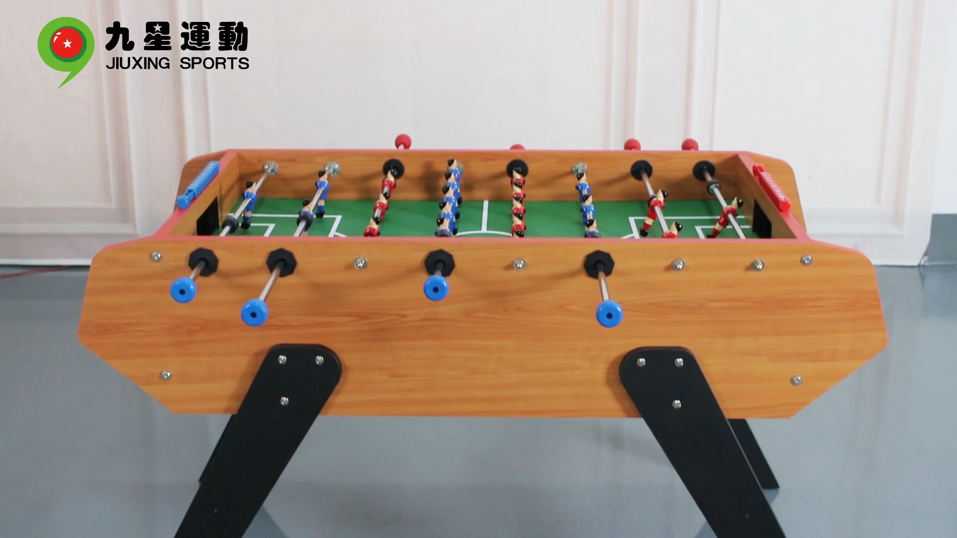 Most Popular French Style 5ft Mdf Stainless 8 Rod Coin Operated