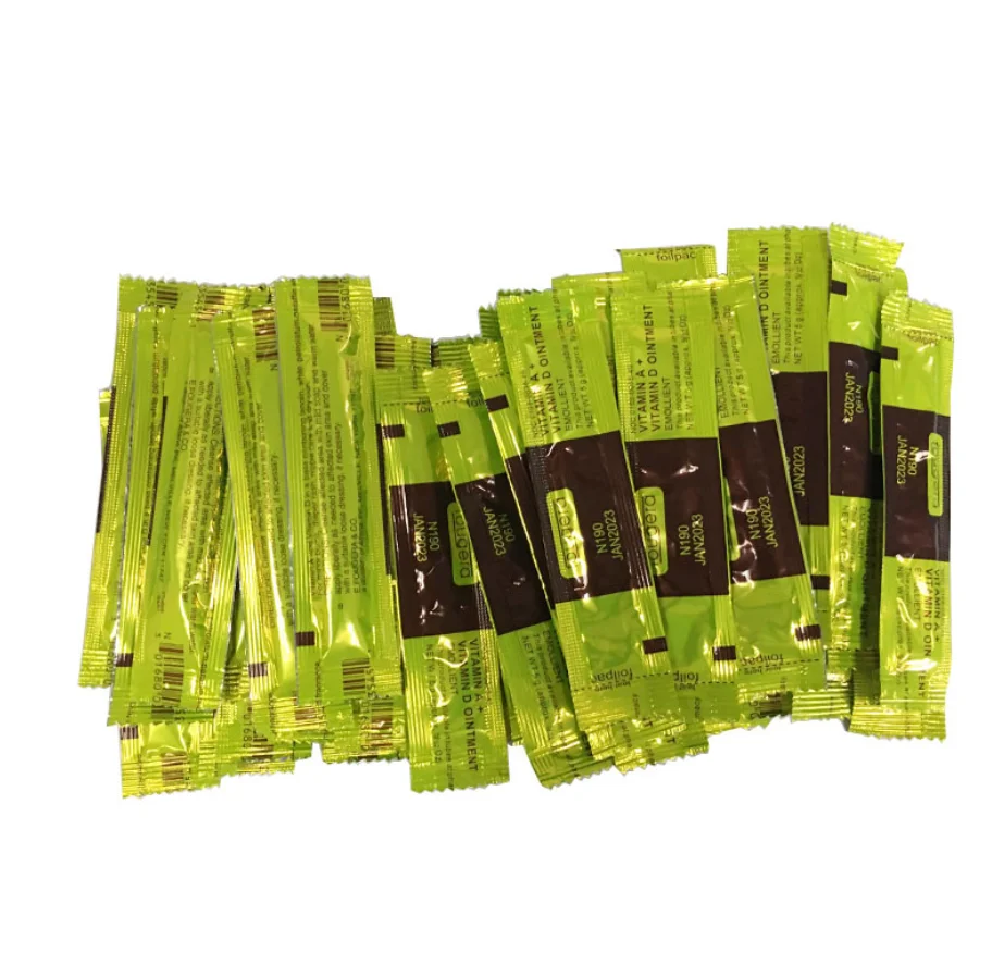 100 шт./пакет Перманентный макияж 5g тату крем для бровей для ремонта татуировки Гель витамин с витаминами A и D и восстанавливающий крем для ухода за использования после татуировки золото мешок коричневый