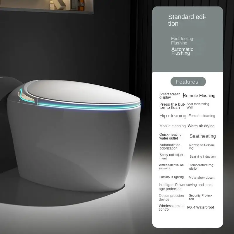 Smart Toilet - Modern Automatic Sanitary Ware with Bidet
