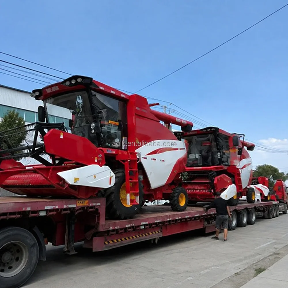 Mini Crawler Combine Harvester