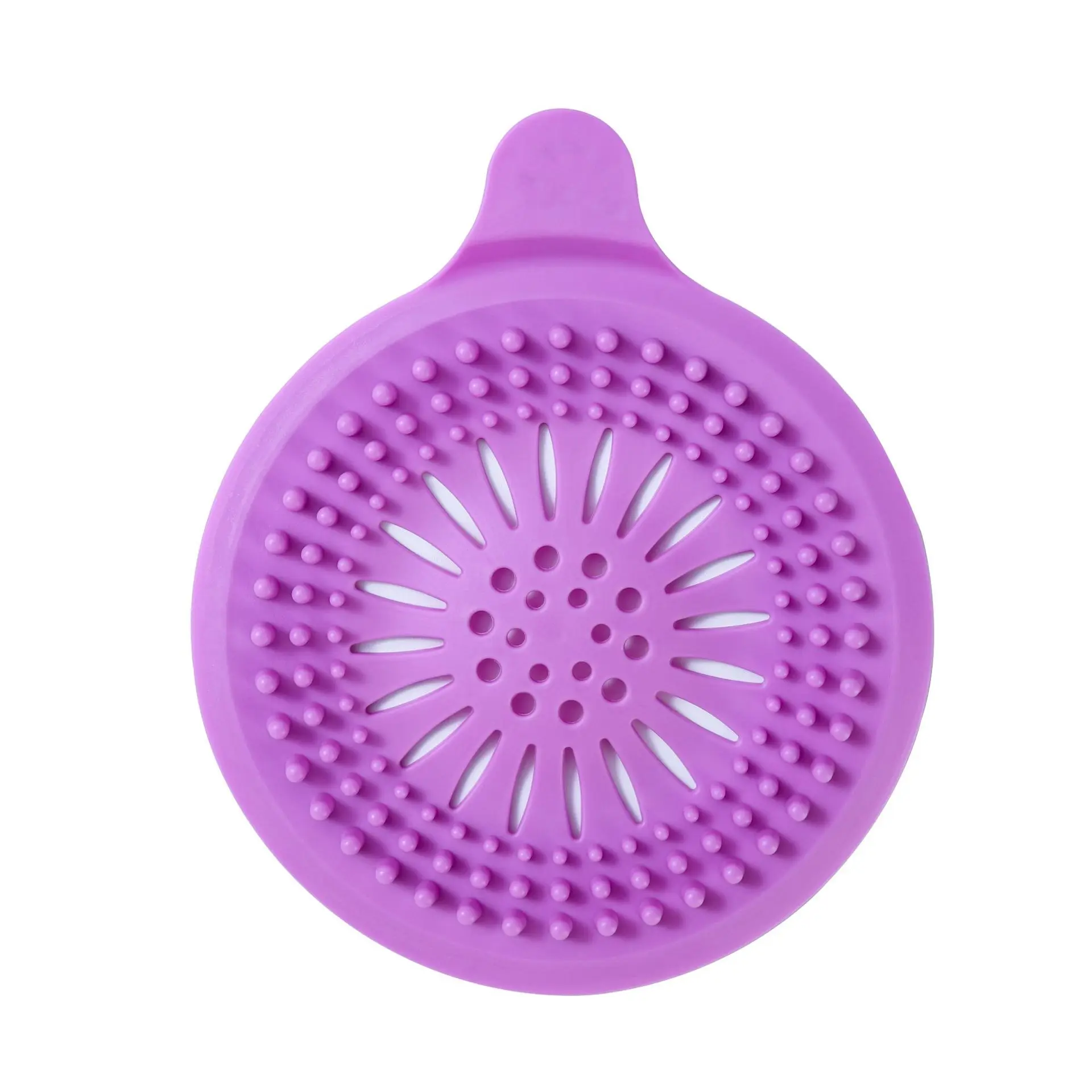 Easy to Install and Clean Hair Catcher Durable Silicone Hair Plug Shower Drain Cover Suitable for Bathrooms Bathtubs and Kitchen